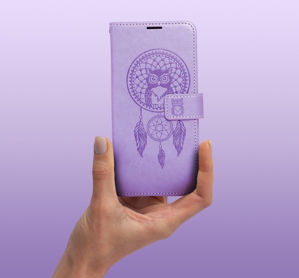 Këllëf portofol Mezzo Book për Xiaomi Redmi Note 13 Pro 4G, magnetik, me varg, gri