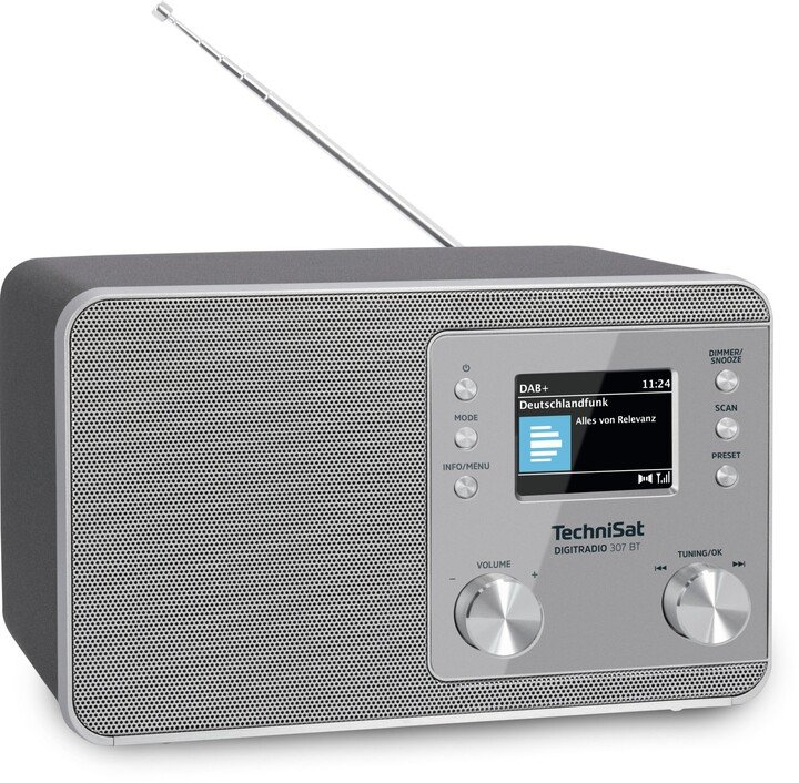 Radio TechniSat DigitRadio 307 BT, e argjendtë