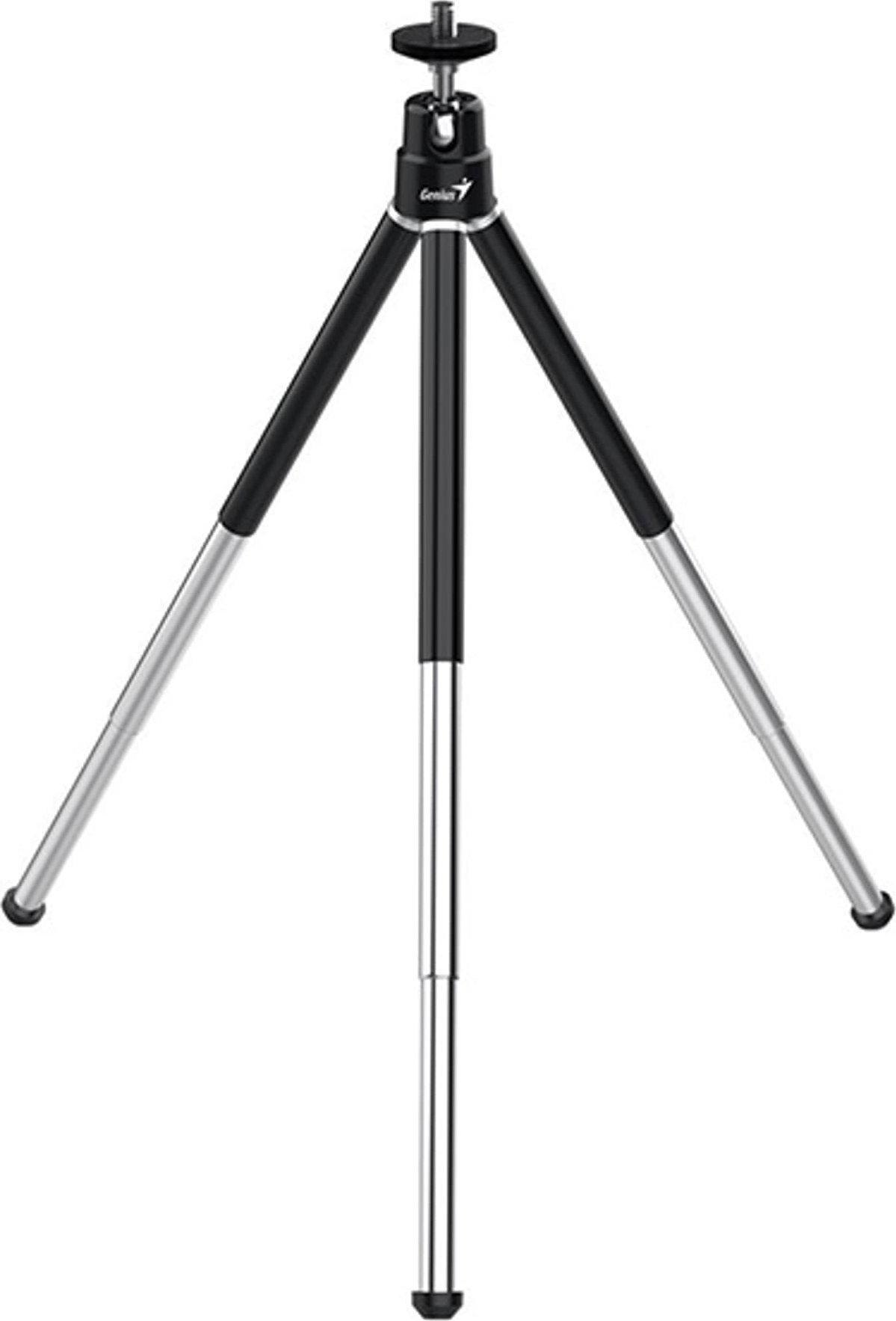 Tripod tavoline Genius Tripod 1, kokë 360°, metal plastike, i zi