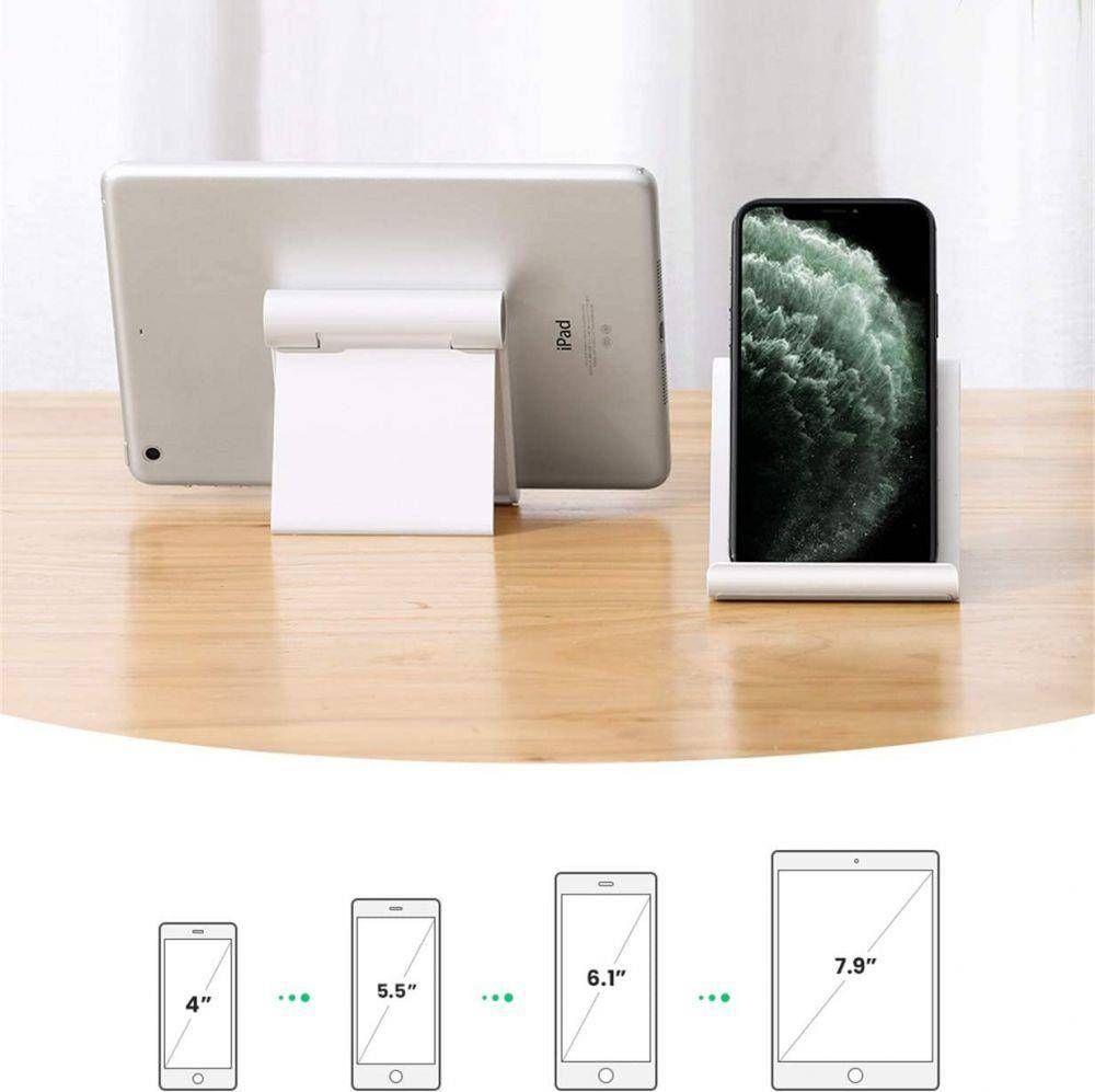 Mbajtëse telefoni dhe tableti Tech-Protect Z1 Stand, për pajisje deri 8", e bardhë