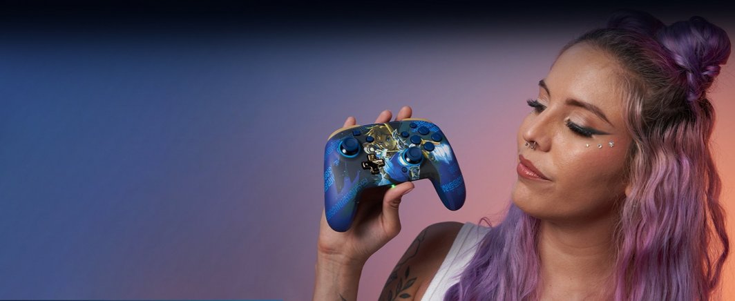 Kontroller PDP Rematch, wireless, shumëngjyrësh