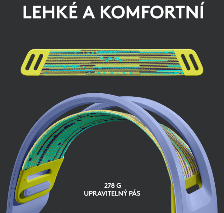 Kufje Logitech G733 Lightspeed, vjollcë