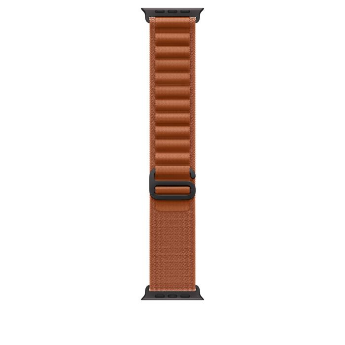 Apple Watch 49mm Loop, Black Alpine Loop, Small, Black Titanium Finish