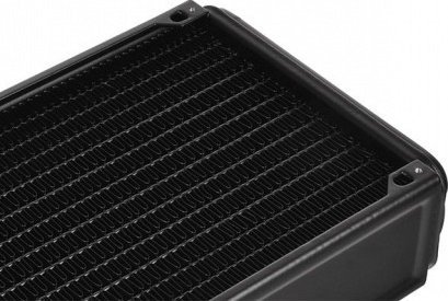 Radiator ftohës PC Thermaltake Pacific RL140, 140 mm, për ftohje me ujë, i zi