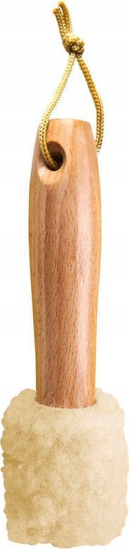 Pastrues për priza Socket Cleaner, kokë poliestër dhe leshi, dorezë druri