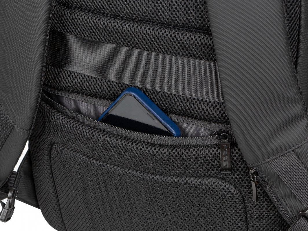 Çantë shpine për laptop Natec CAMEL PRO, 17.3", e zezë