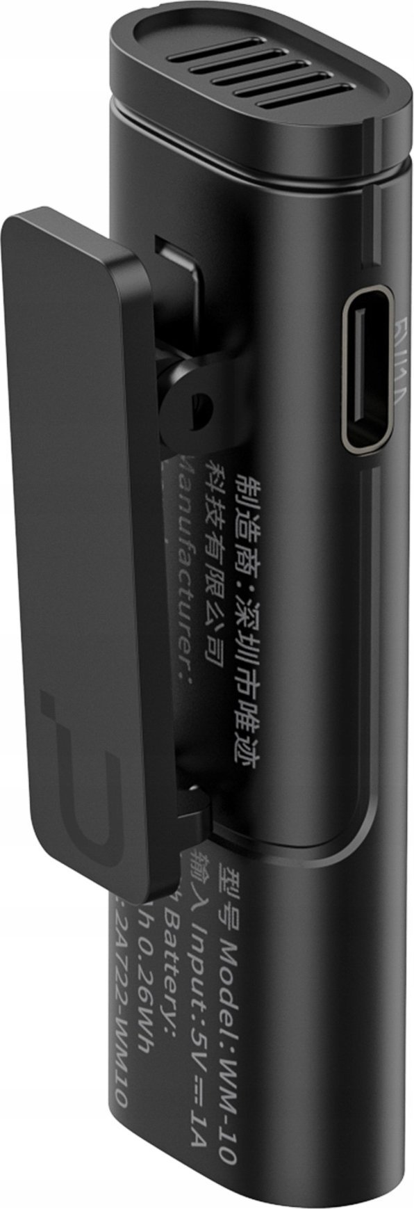 Mikrofon wireless Ulanzi WM-10-T, USB C, për telefona