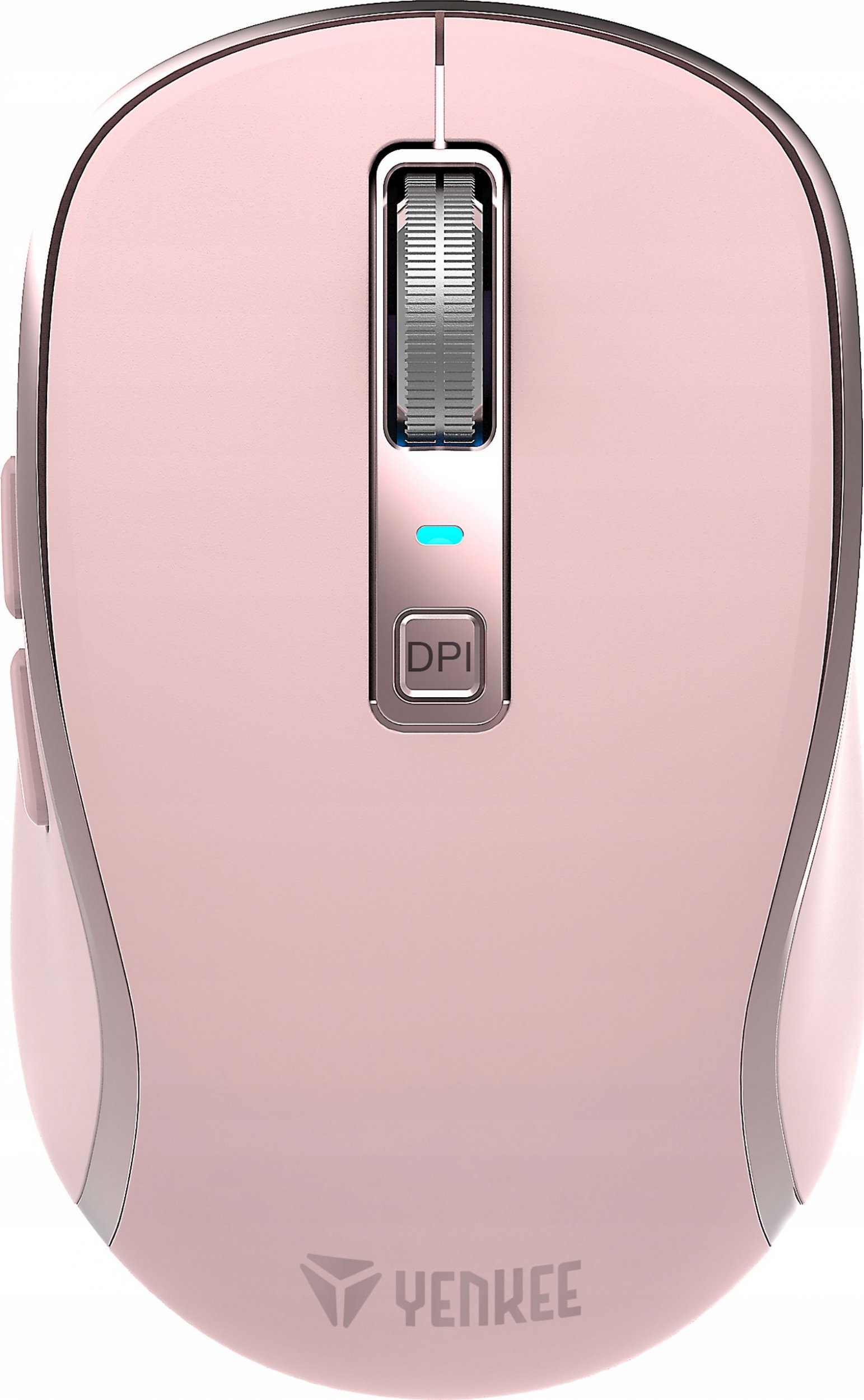 Mouse wireless Yenkee NOBLE YMS 2085PK, 2400 DPI, i rikarikueshëm, rozë