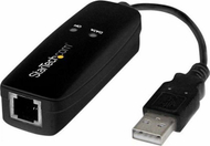 Modem USB StarTech USB 2.0, 56K, i jashtëm, i zi