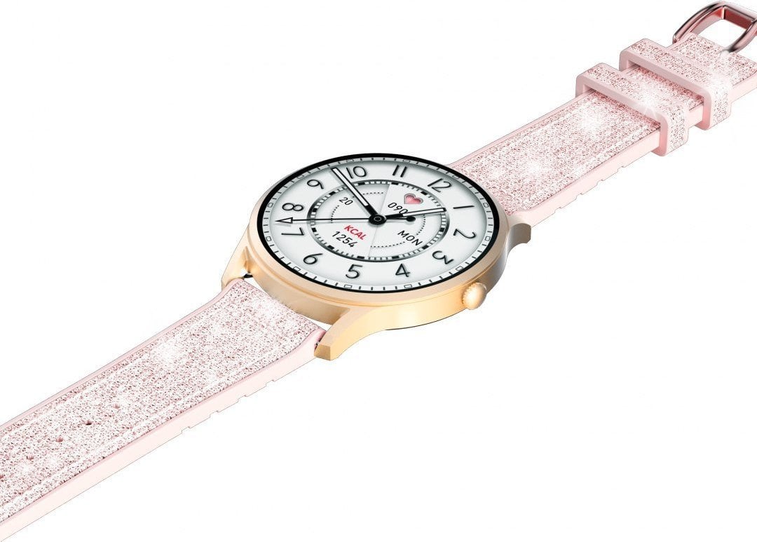 Ora inteligjente Kieslect Smart Watch, 1.32" Semi AMOLED, Bluetooth 5.2, e zezë