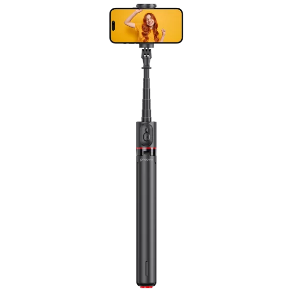 Tripod me hapje automatike Proove DropStop, 177 cm, i zi