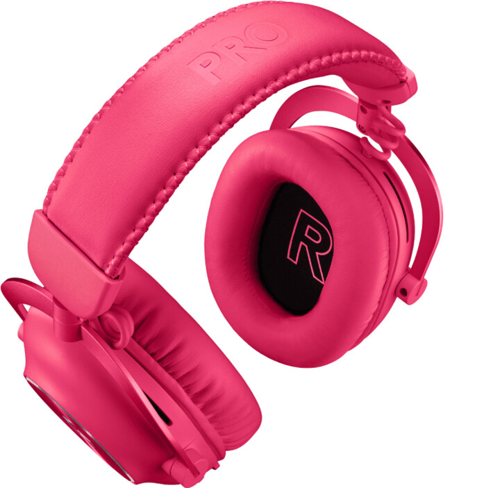 Kufje Logitech G Pro X2 Lightspeed, rozë