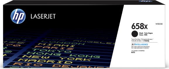 HP 658X Toner Origjinal (124509), i zi