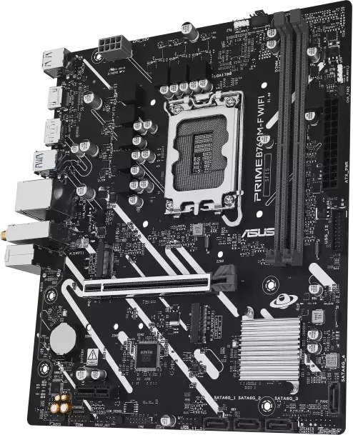 Motherboard ASUS Prime B760M F WIFI, Intel B760 LGA1700, DDR5, Micro ATX