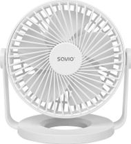 Ventilator pa fletë Savio AD-01, 36 dB, i bardhë