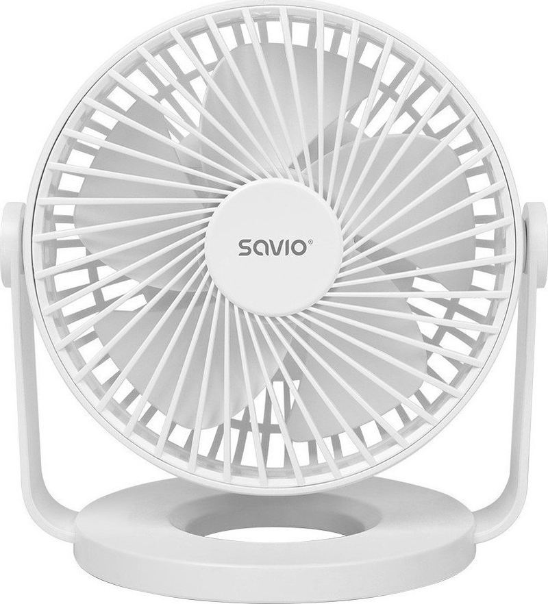 Ventilator pa fletë Savio AD-01, 36 dB, i bardhë
