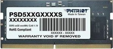 Memorie RAM për laptop Patriot Signature SO-DIMM DDR5, 32GB, 5600MHz