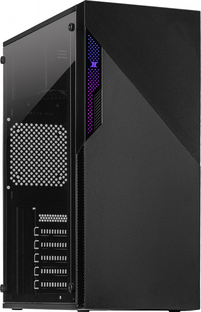 Kasë Inter-Tech A-303 Slant ARGB, Midi Tower