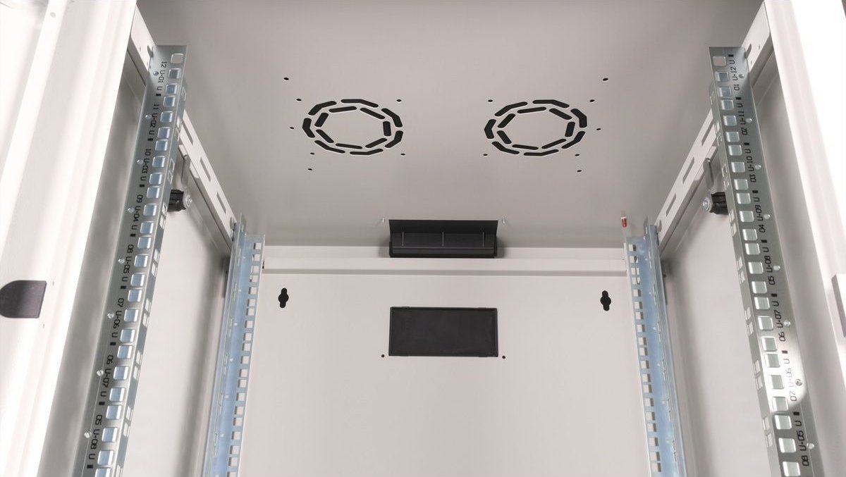 Kabinet muri ROLINE Wall Enclosure Pro 12U, 19", 48.26cm, gri