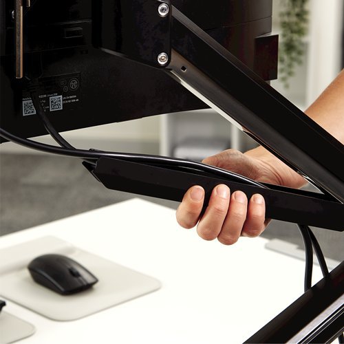 Mbajtës monitorësh FELLOWES TALLO Modular 4FMS, për 4 monitorë, i zi