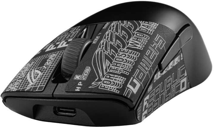 Maus ASUS ROG Keris Wireless Aimpoint, i zi