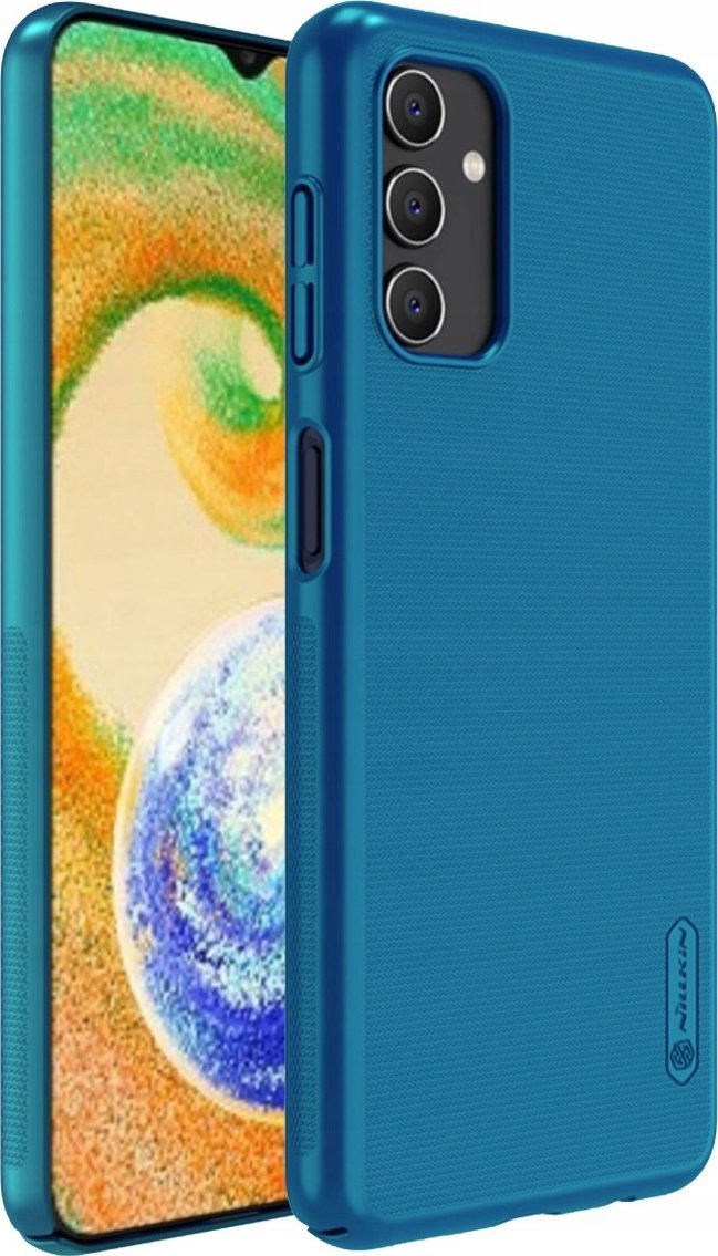 Mbulesë telefoni Nillkin Super Shield Samsung Galaxy A04s, plastike, rezistente ndaj gërvishtjeve, blu