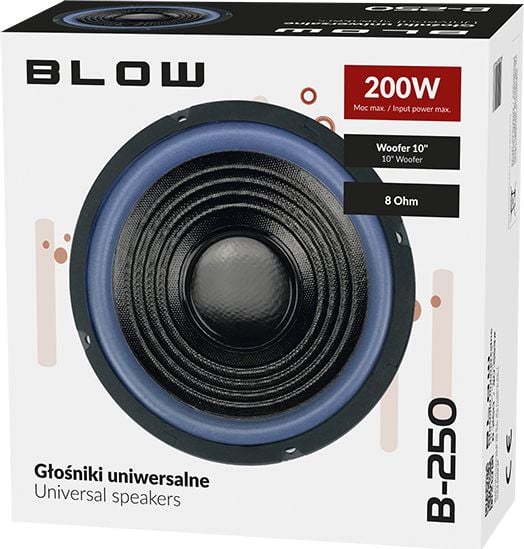 Altoparlant BLOW B-250, 10", 200W, 8 Ohm