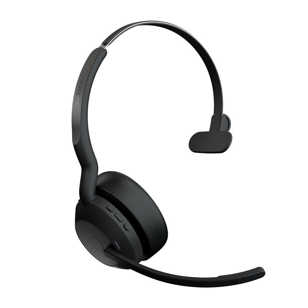 Kufje Jabra Evolve2 55 UC Mono, USB-A, wireless, e zezë