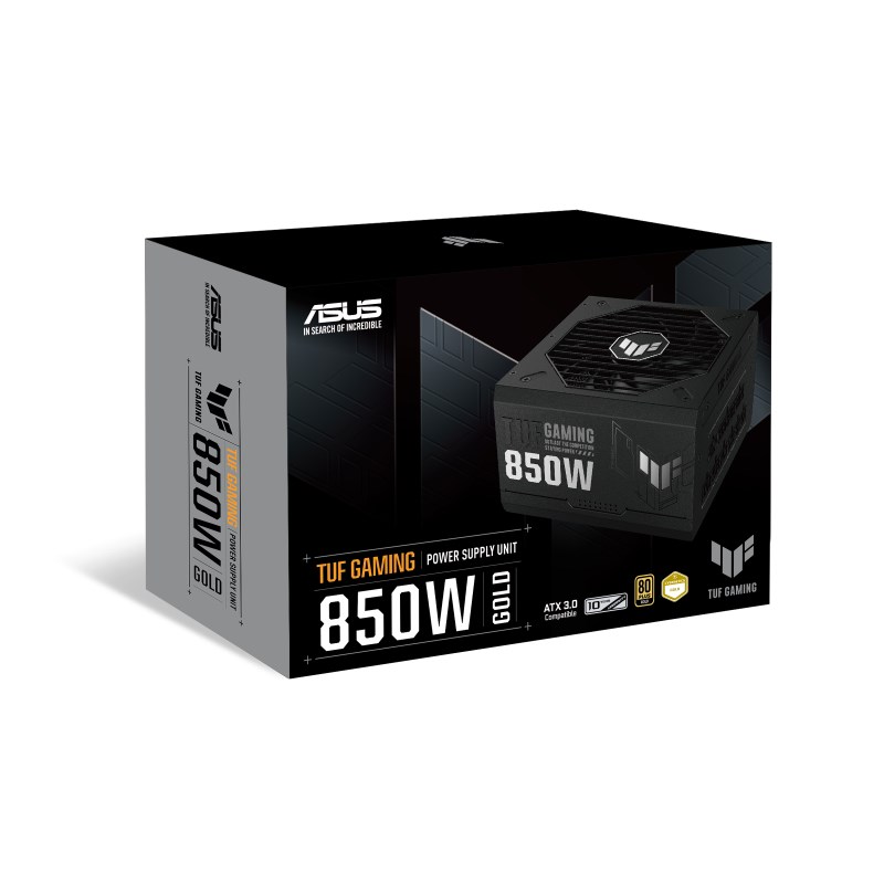 Burim energjie ASUS TUF Gaming 850W Gold, 24-pin ATX, 850 W