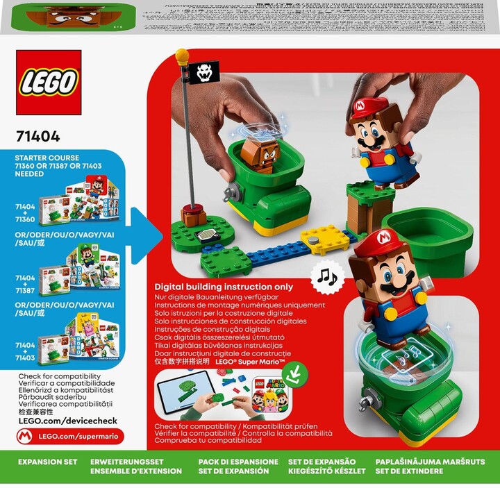 Set zgjerimi LEGO® Super Mario™ 71404 Goomba's Boot, 76 pjesë