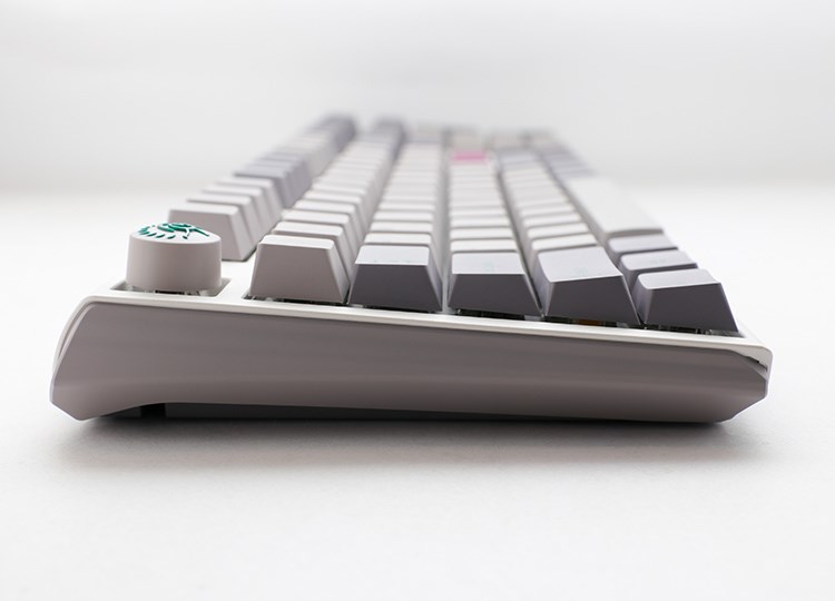 Тастатура Ducky One 3 Mist, Cherry MX Red, сива/бела
