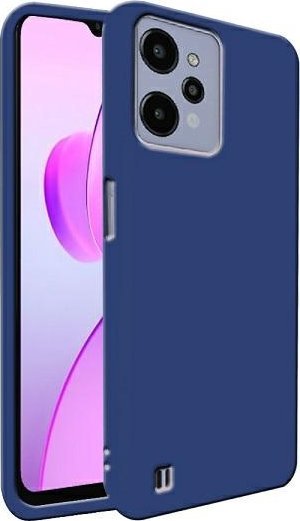 Mbulesë telefoni Beline Candy për Realme C31, TPU, e hollë, blu navy