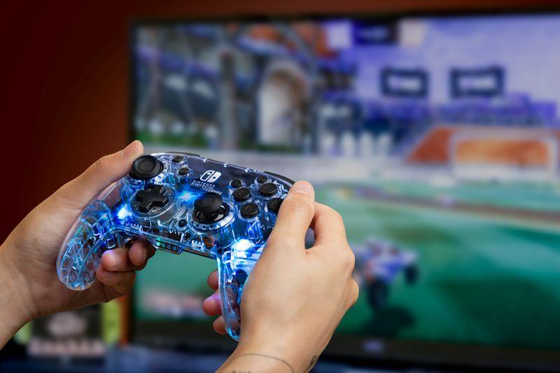 Kontroller PDP Afterglow Deluxe, wireless, i tejdukshëm