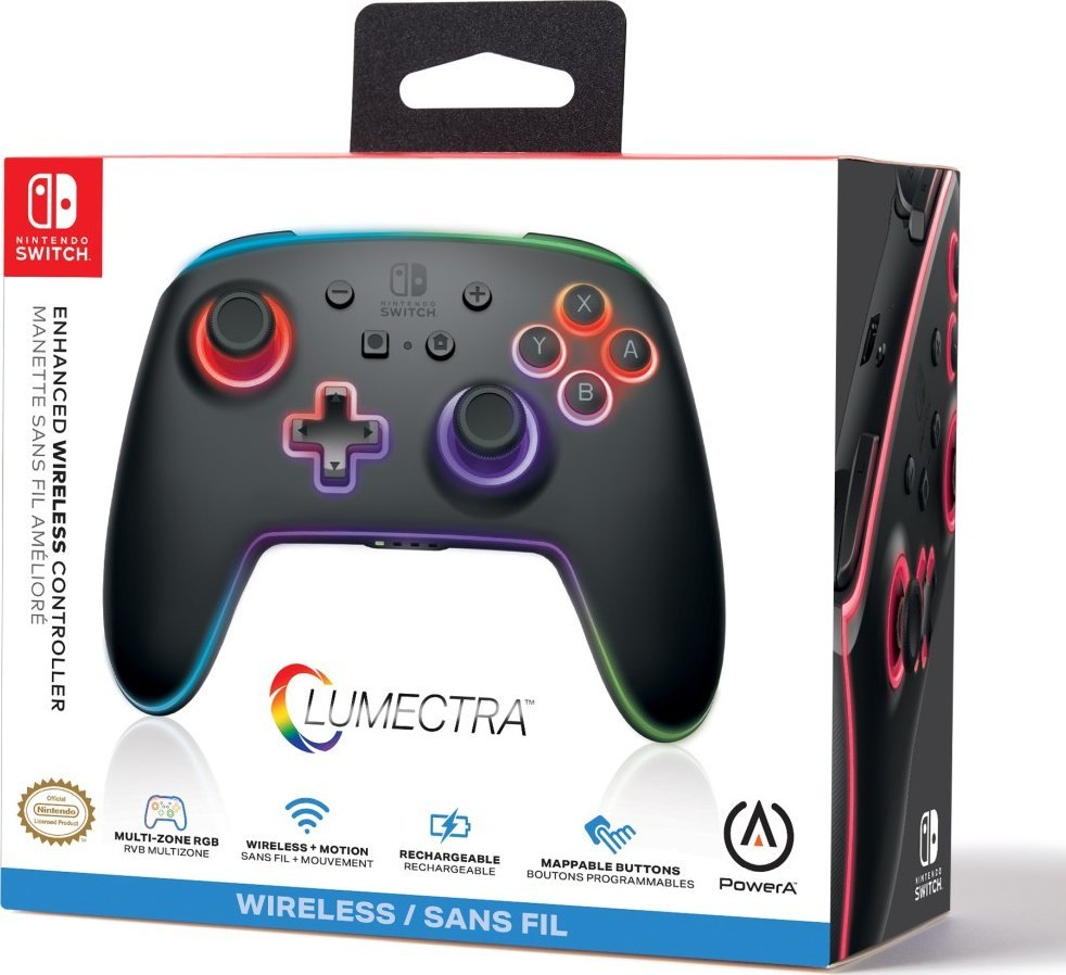 Kontroller PowerA Enhanced Lumectra, wireless, i zi