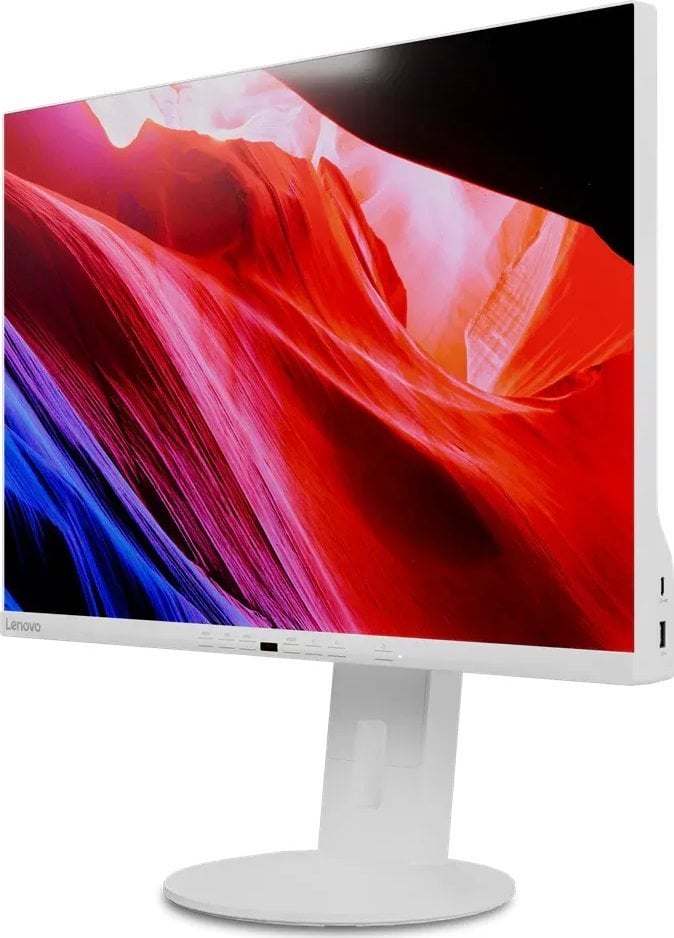 Monitor Lenovo ThinkVision C24d-20, 24", 1920 x 1200 (WUXGA), 60 Hz, i bardhë