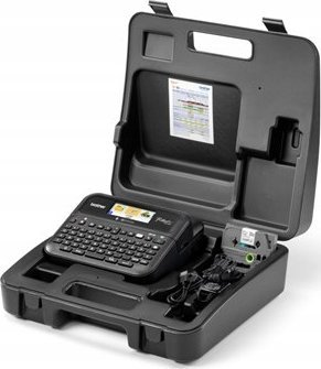 Printer etiketash Brother P-Touch PT-D610BTVP, tastierë integruar, lidhje Bluetooth, i zi
