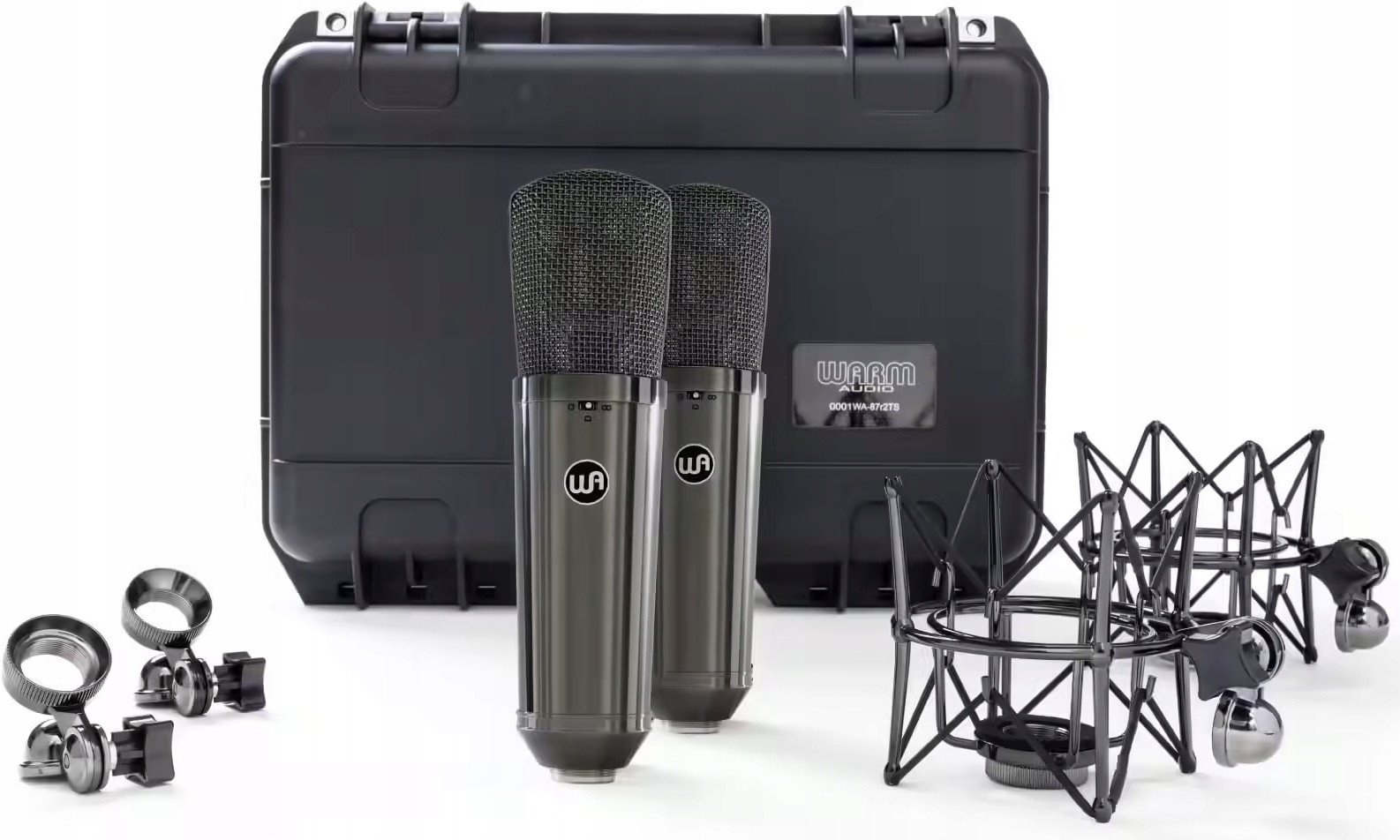 Mikrofon kondensator Warm Audio WA-87R2 TS Limited Edition, stereo, diafragmë e madhe, i argjendtë