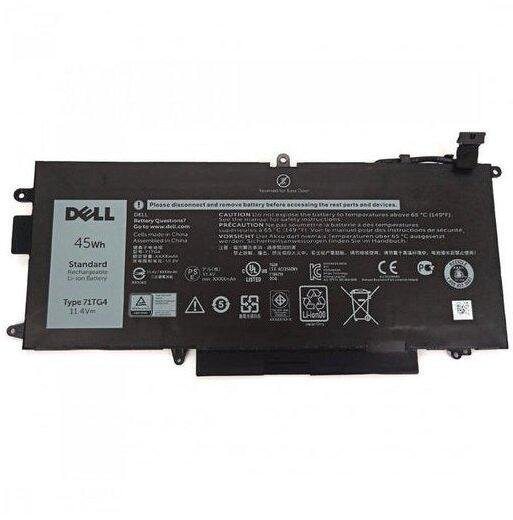 Bateri laptopi Dell 45Wh, Lithium Ion, e zezë
