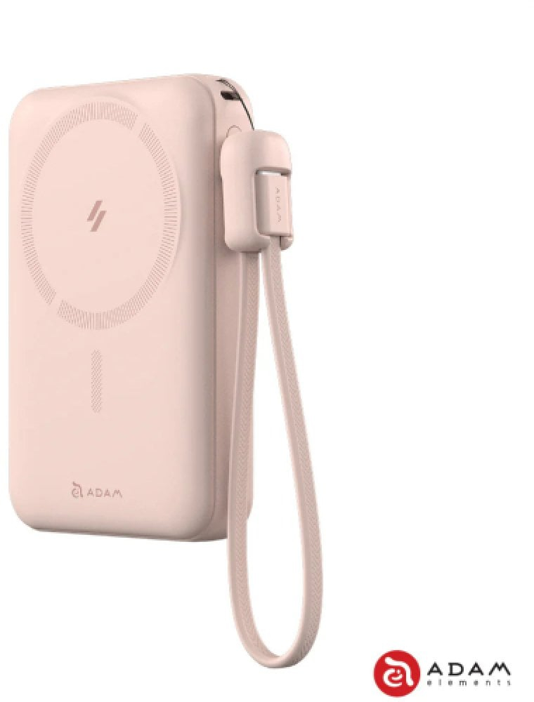 Power bank magnetik ADAM Elements VIONTA C2 Pro, 10000mAh, 8 në 1, i zi