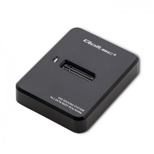 Doking stacion për SSD M.2, SATA PCIe NVMe NGFF, i zi