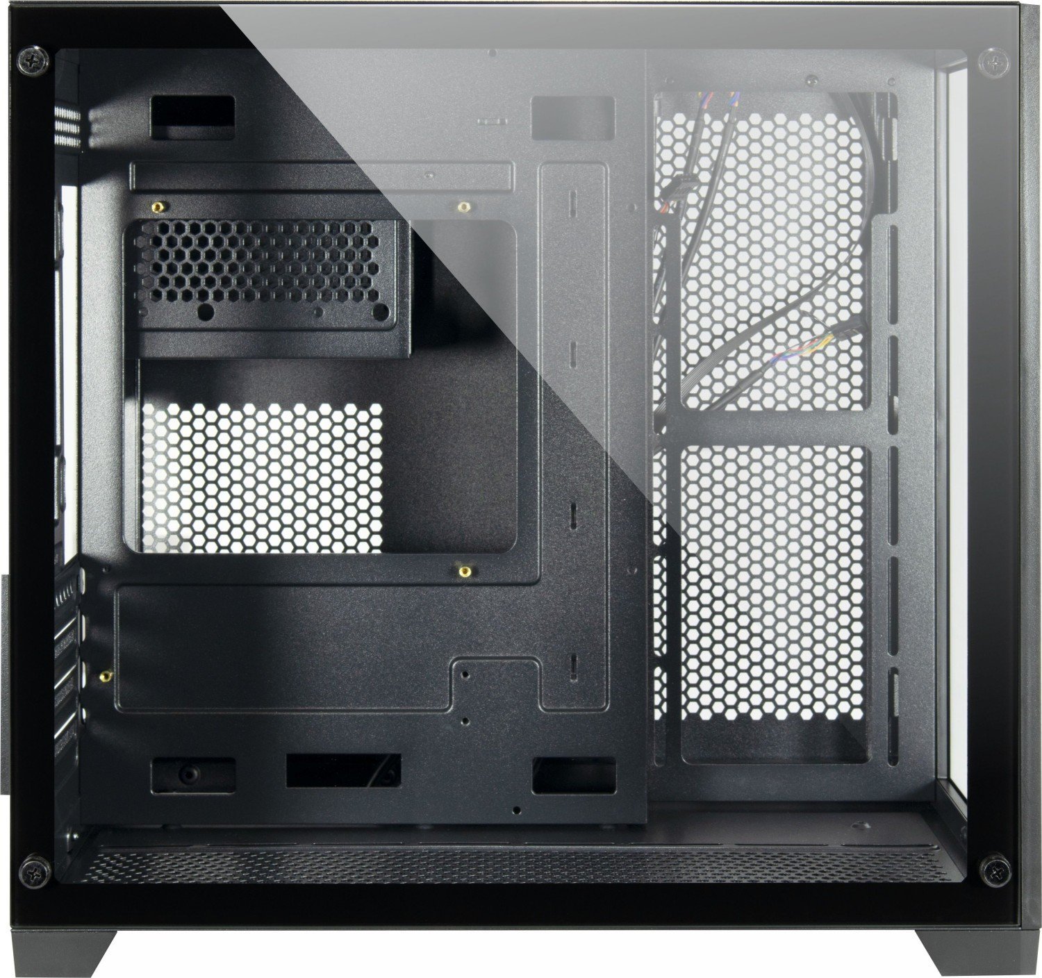 Kisë kompjuteri Inter-Tech C-501 Aspect, Micro ATX, e zezë