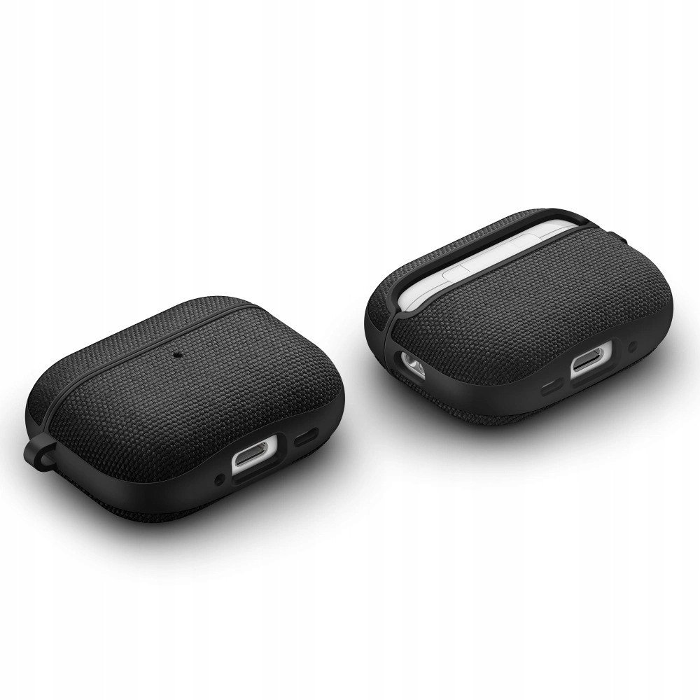 Заштитна кутија Spigen Urban Fit за Apple AirPods Pro 3, со приврзок, црна