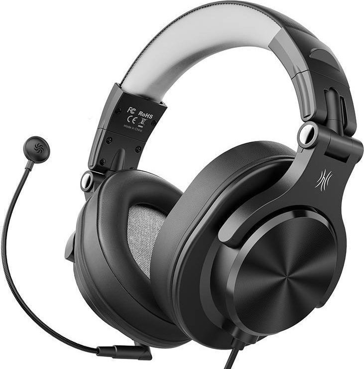 Kufje studio OneOdio A71D, on ear, me mikrofon, të zeza