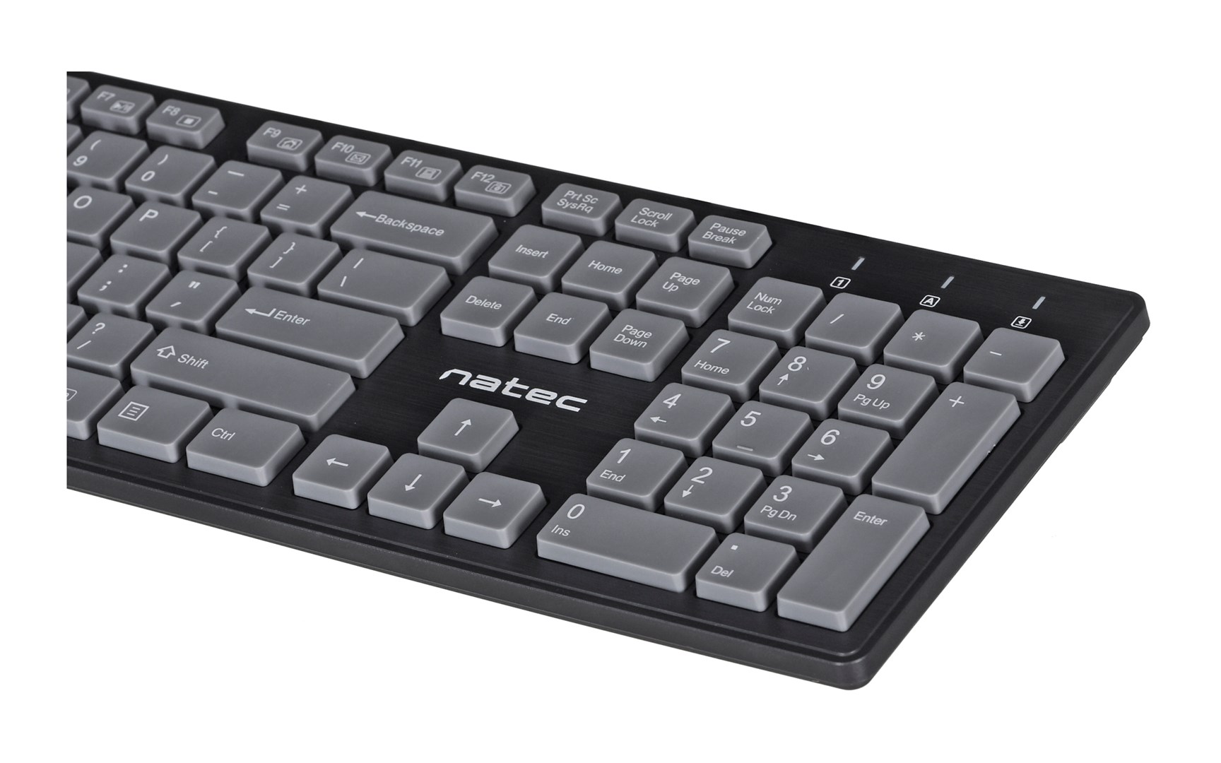 Tastierë Natec Discus 2, USB, e gjelbër