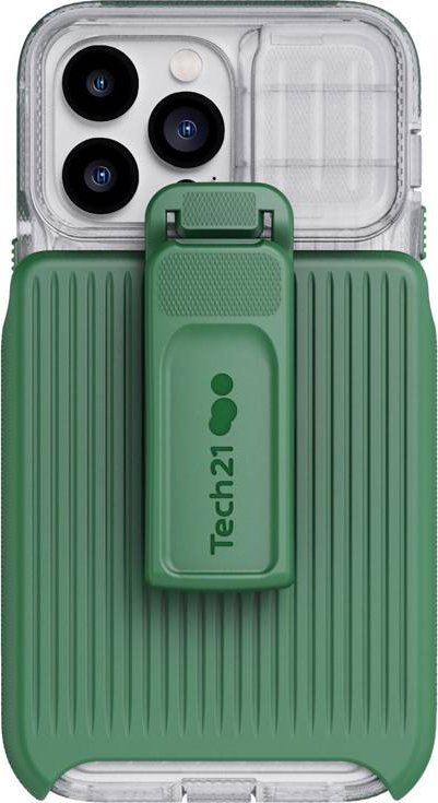 Mbështjellës telefoni Tech21 EVO Max, për iPhone 14 Pro Max 6.7", mbrojtje e fortë, i gjelbër