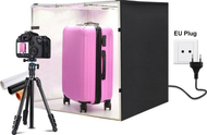 Set tendë për fotografim Puluz 80cm LED 8500 lumens shadeless