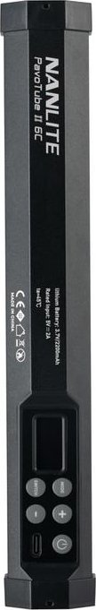 Dritë tuba LED Nanlite PavoTube II 6C, RGBWW, bateri e integruar, e bardhë