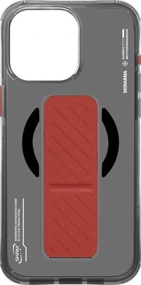 Mbulesë telefoni Skinarma Axon për iPhone 16 Pro, magnetike, me mbajtëse stand, e zezë