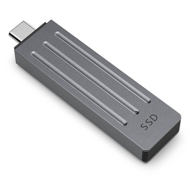 SSD i jashtëm Seagate STMX2000400, 1TB, Thunderbolt USB Type C 3.2 Gen 2, gri