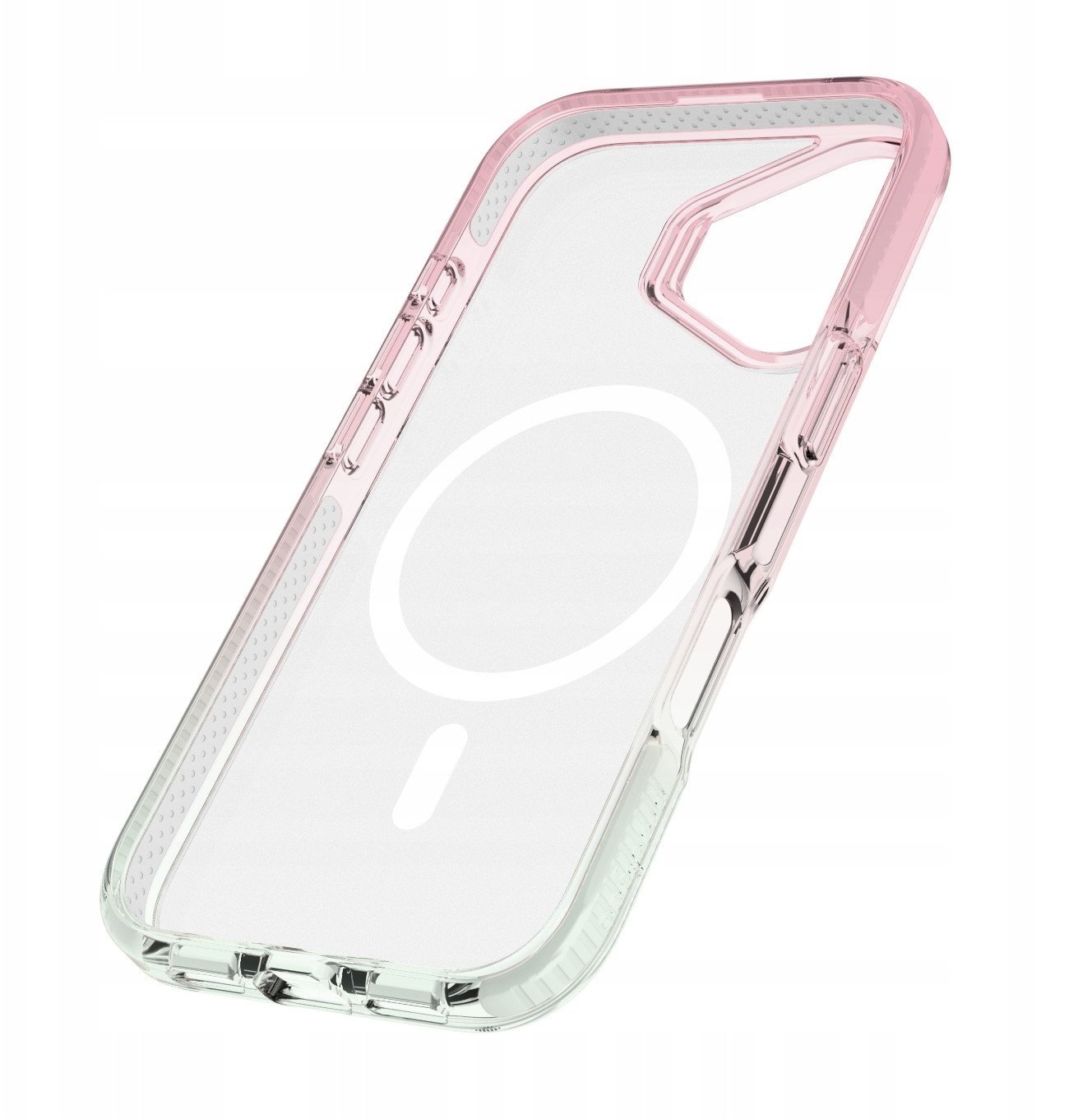 Këllëf telefoni Prodigee Flow për iPhone 17, transparent, mbrojtje ushtarake, për karikim wireless
